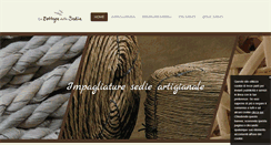 Desktop Screenshot of labottegadellasediaroma.com